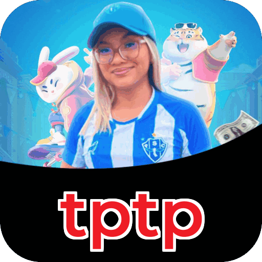 Interface do aplicativo tptp mostrando jogos disponíveis no iOS e Android